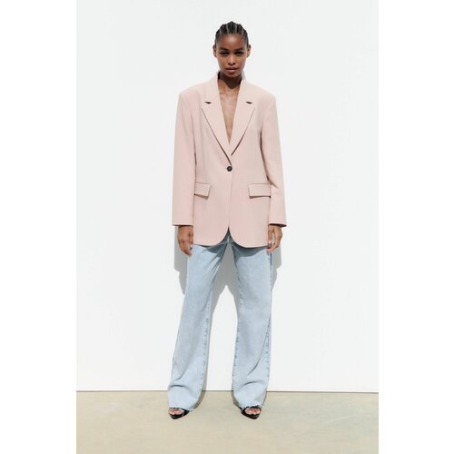 Пиджак Zara, размер XS, розовый