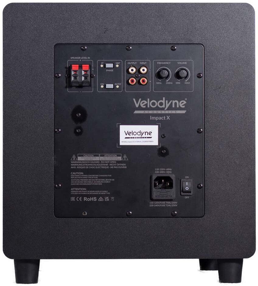 Фазоинверторный сабвуфер Velodyne Impact-X 12 black — фото 1