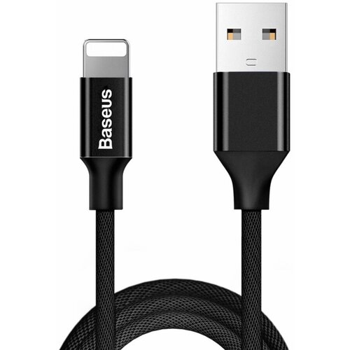 Кабель Baseus Yiven Cable USB - Lightning 2A 1.2m Black (CALYW-01)