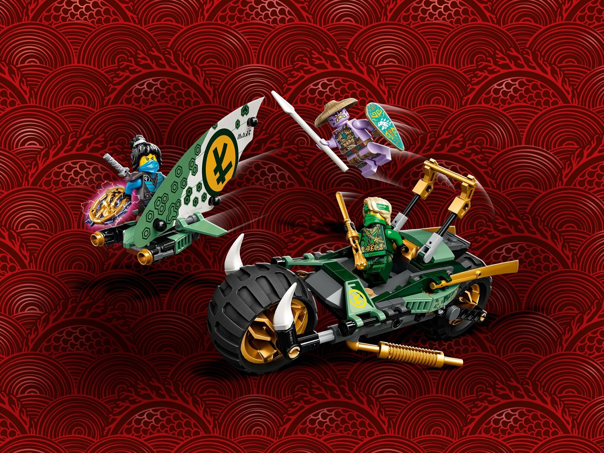 Конструктор LEGO Ninjago 71745 Мотоцикл Ллойда для джунглей - фото №20