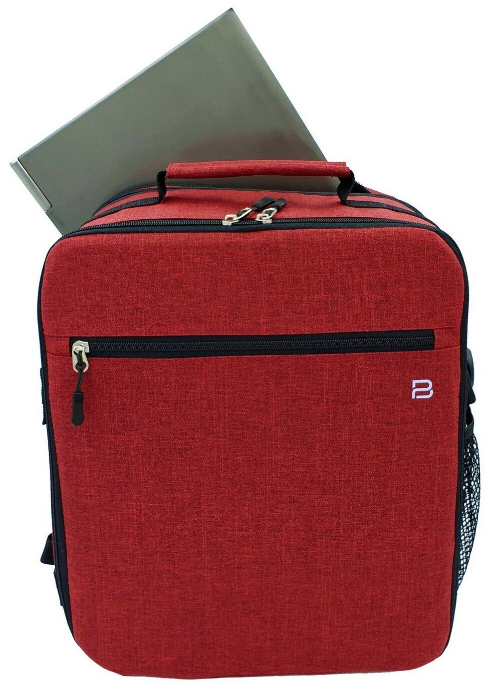 Рюкзак-трансформер для ручной клади Pobedabags 36x30x27/20 Scarlet ...