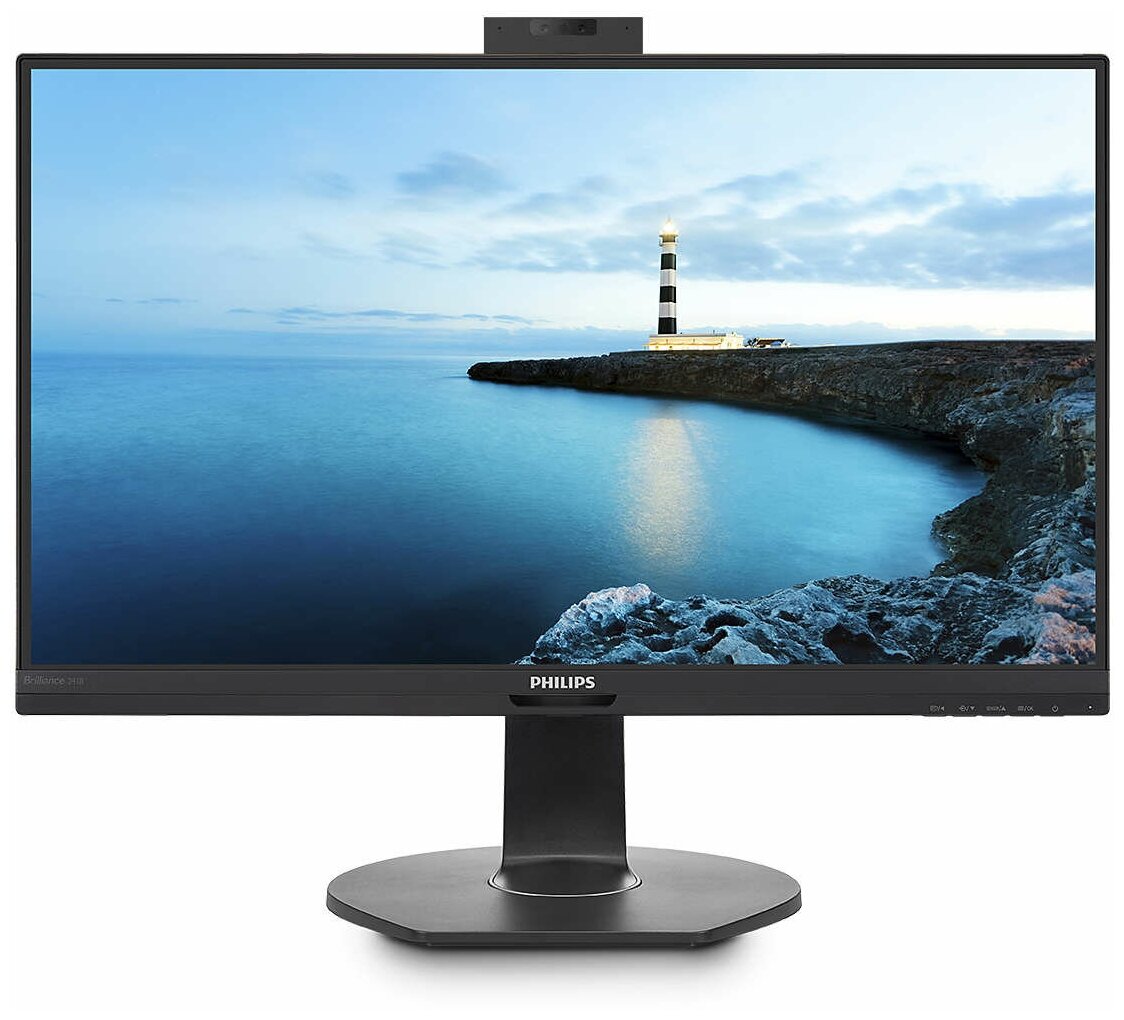 23.8" Монитор Philips 241B7QUBHEB, 1920x1080, 75 Гц, IPS, черный