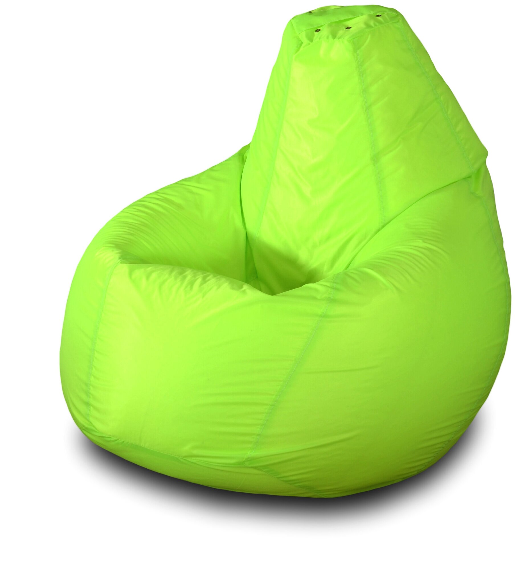 Кресло-мешок Груша Пазитифчик лимонная (оксфорд) 90х80 см