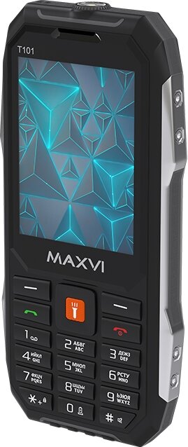 Мобильный телефон Maxvi T101 Черный - фотография № 5
