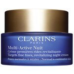 Clarins Multi-Active Ночной крем для лица для нормальной и комбинированной кожи - изображение