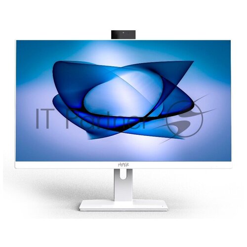 Моноблок Hiper V30 27 Full HD i5 10400 29 8Gb SSD512Gb UHDG noOS GbitEth WiFi BT клавиатура мышь Cam белый 1920x1080 8783300₽