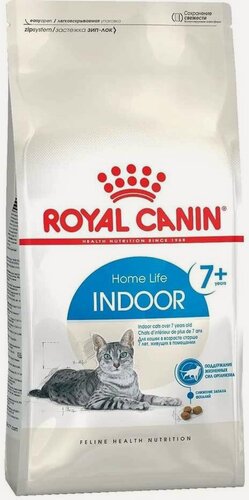 Изображение товара Сухой корм royal canin для пожилых домашних кошек старше 7 лет feline health nutrition indoor +7 3,5кг