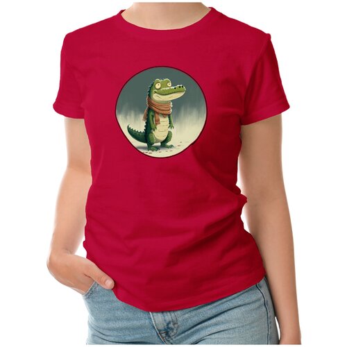 фото Футболка roly, размер l, красный