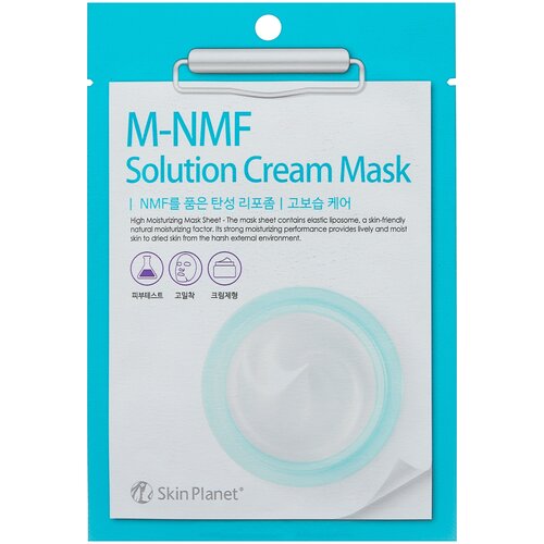 Маска тканевая для лица увлажняющая Mijin Cosmetics Skin Planet M-MNF solution Cream Mask 30 г