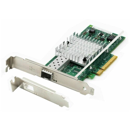 Сетевая карта Intel X520-DA1, 10Gb, 1x SFP+, Intel 82599 сетевая карта intel e10g41btdag1p5 pcie 10gb single port x520 da1