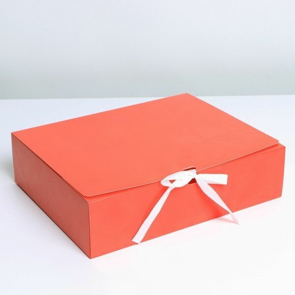 Коробка складная "Красная", 31 x 24.5 x 8 см