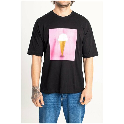 Футболка Catch, размер 48, черный