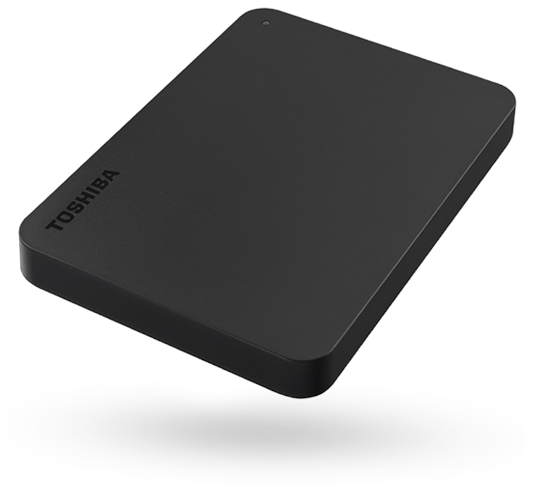 Внешний HDD диск TOSHIBA Canvio Basics 1TB, USB 3.2, Type-C, Black (HDTB410EKCAA)