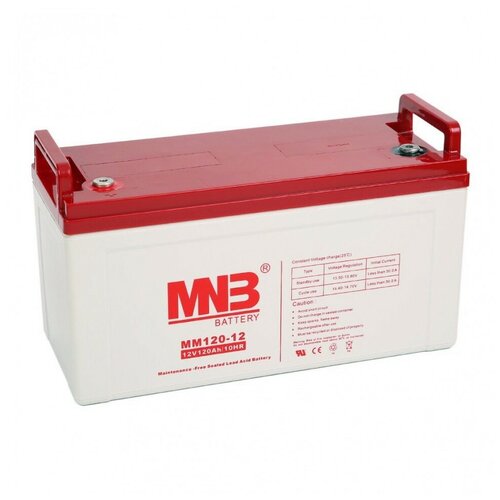 Аккумулятор MNB MM120-12 аккумулятор тяговый mnb mm 120 12 12в 120 ач agm