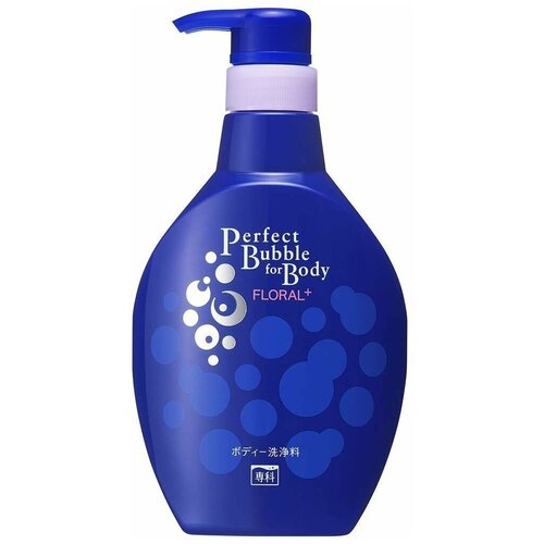 Гель для душа Shiseido Perfect Bubble Senka Floral+цветочный, 500 мл