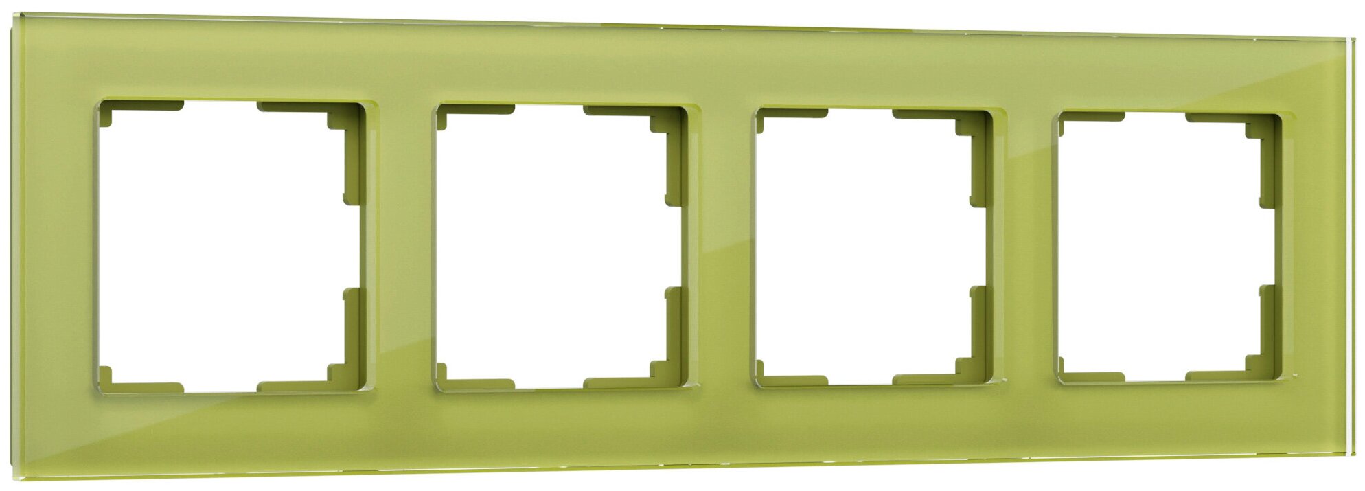 Рамка на 4 поста Werkel (фисташковый) WL01-Frame-04