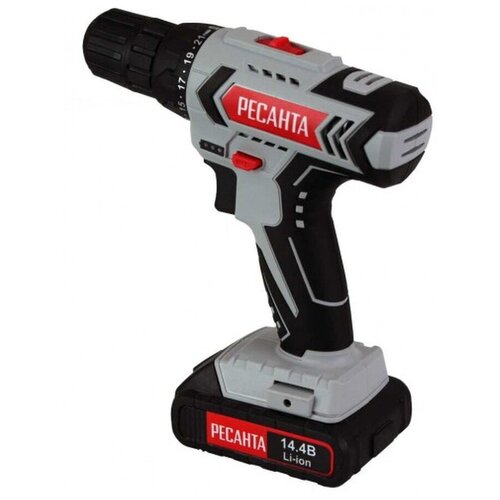 Дрель-шуруповерт аккумуляторная ДА-14-2ЛК Ресанта 75144 910000₽