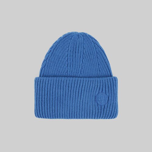 фото Шапка бини shu, размер os, синий
