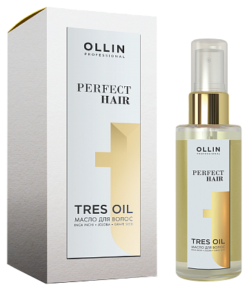 OLLIN Professional Perfect Hair Tres Oil Масло для волос, 50 мл, аэрозоль