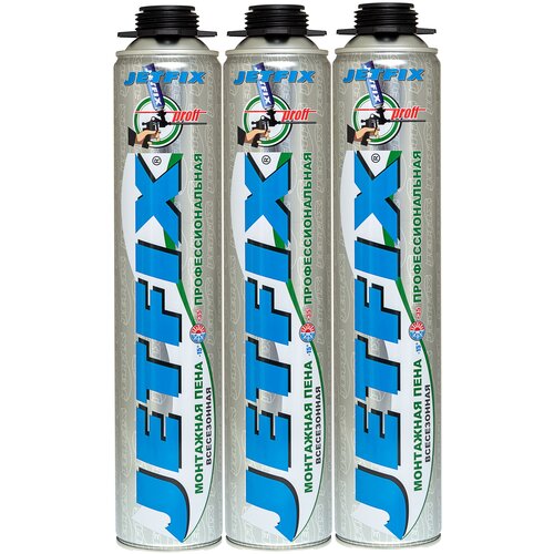 Пена монтажная JETFIX профессиональная всесезонная 650 гр