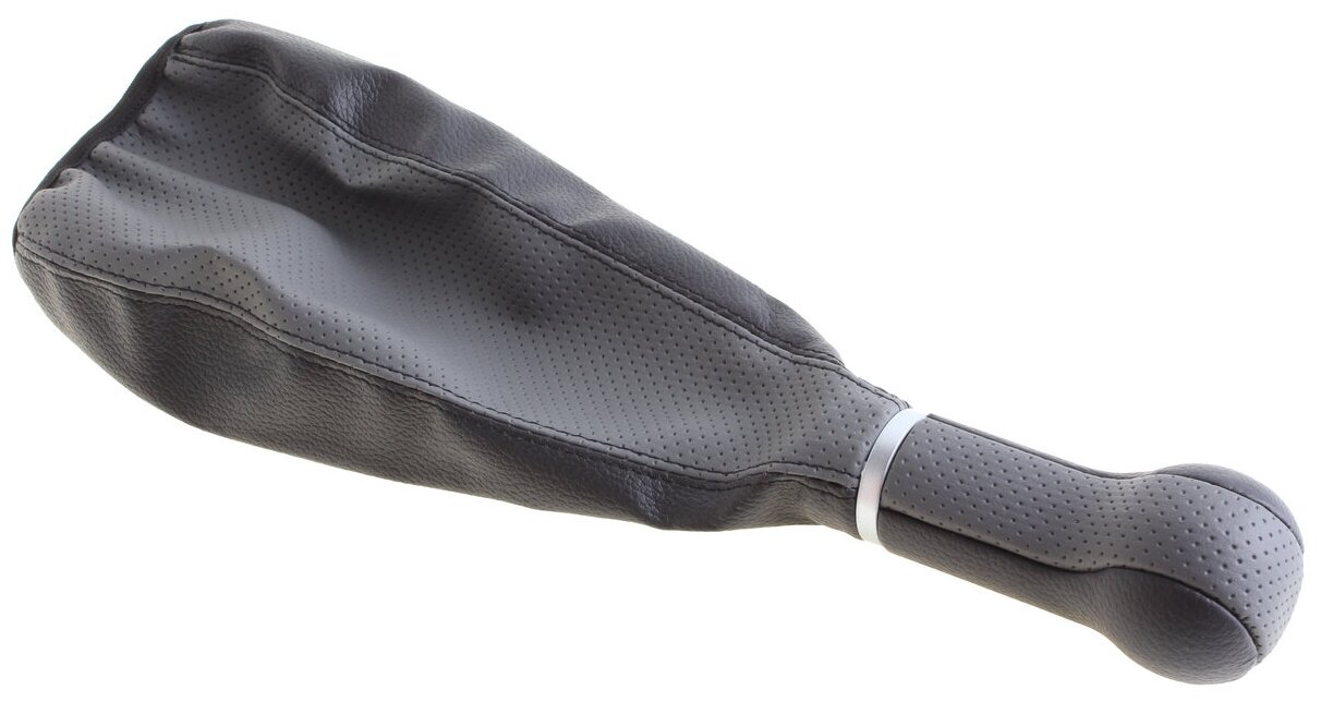 Ручка КПП с чехлом АвтоБра 2118 Классика для LADA (ВАЗ) серый