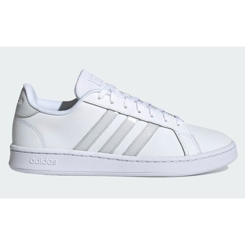 Кеды adidas, размер 5 UK, белый, серый