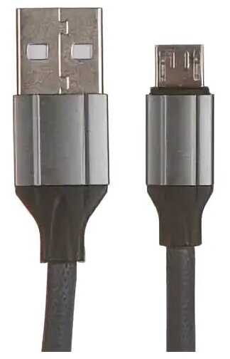 Кабель LDNIO USB - Micro (LS442) 2м, серый
