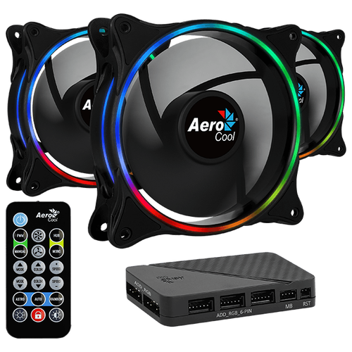 Вентилятор AeroCool Fan Eclipse 12 Pro ARGB 120mm 4718009158139