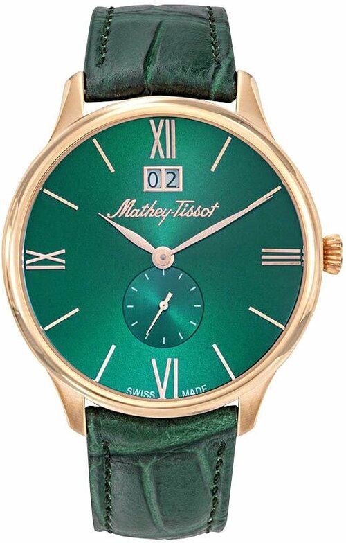 Наручные часы Mathey-Tissot Edmond, зеленый