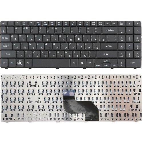 Клавиатура для ноутбука EMACHINES G620 черная