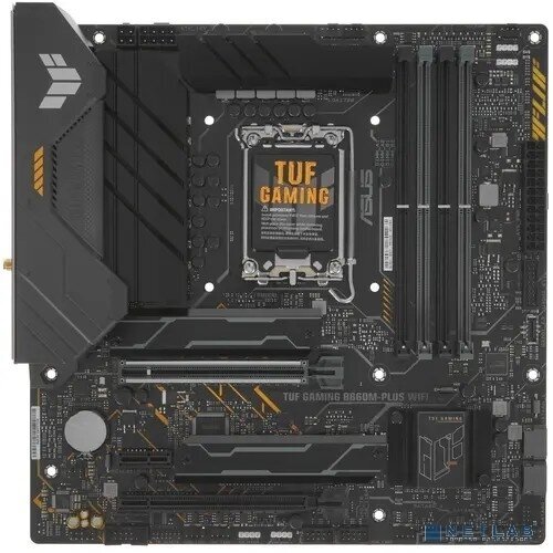 Asus Материнская плата Asus TUF GAMING B660M-PLUS WIFI Intel B660 LGA 1700 mATX uATX 2297000₽