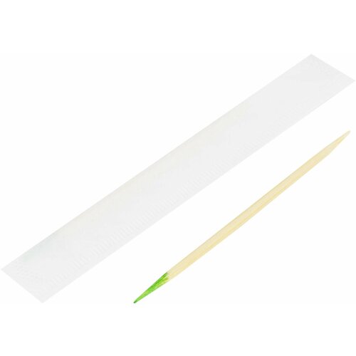 Зубочистки бамбуковые Белый Аист (с ментолом, в инд. упаковке) 1000шт. (85)