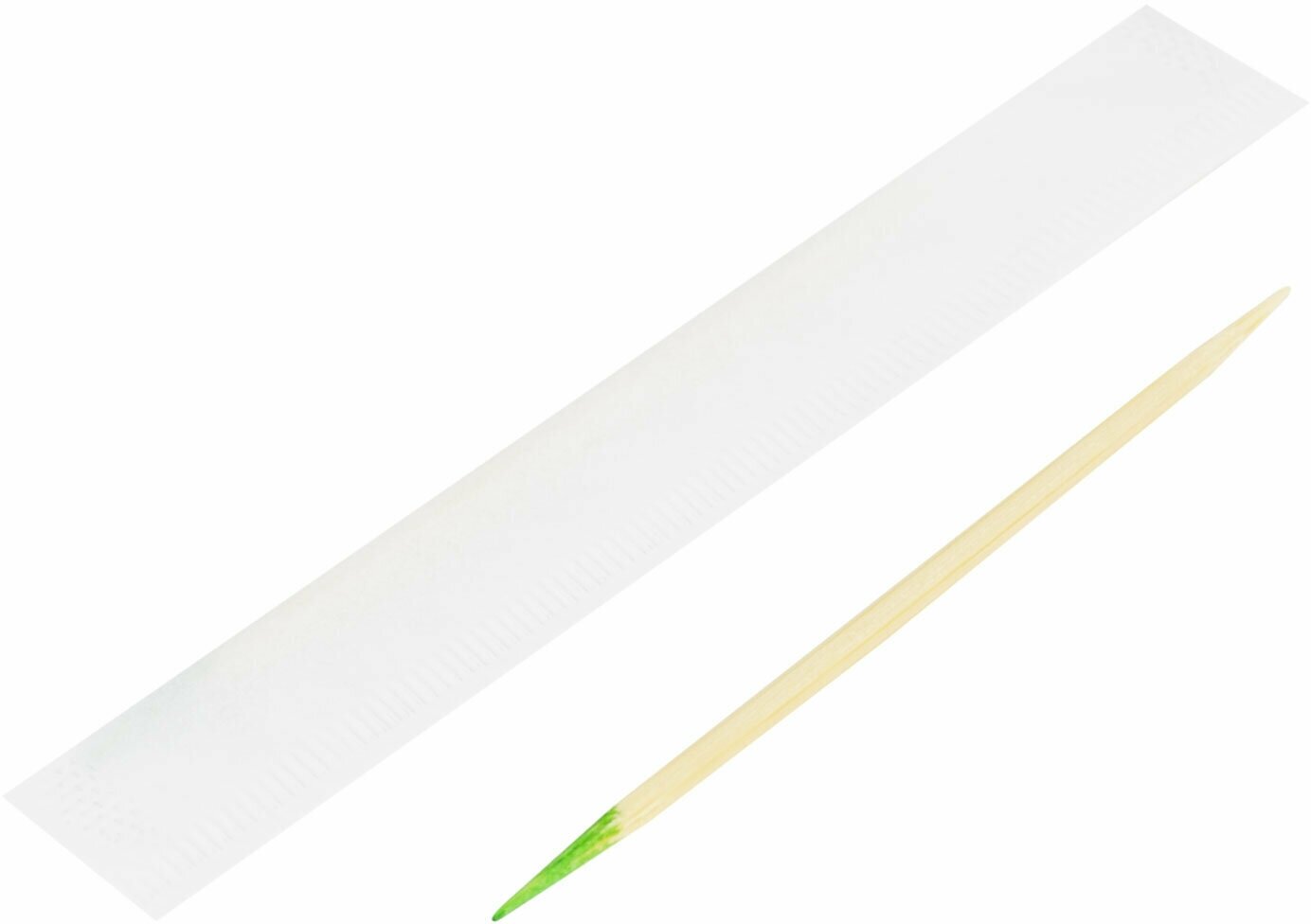 Зубочистки с ментолом бамбуковые 1000 шт. в индивидуальной упаковке, белый аист, 607569, 85 В комплекте: 4шт.