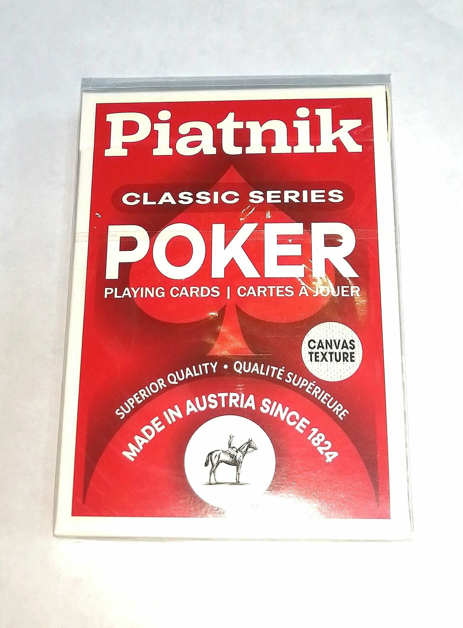 Карты игральные "Poker" 55 листов, Piatnik / Карты для игры в покер / Настольная игра