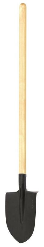 Лопата штыковая с деревянным черенком несорт амет (61460) - фотография № 2