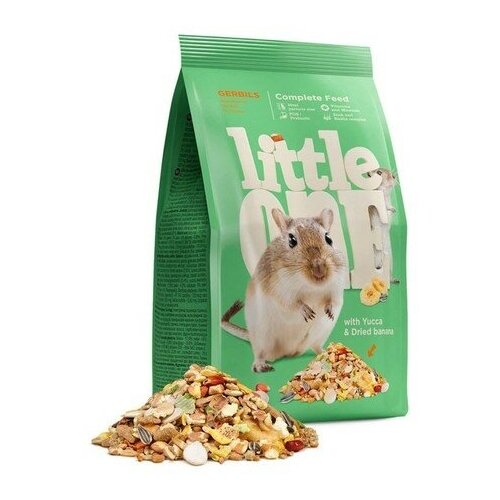 Корм Little One для песчанок, 400 г корм для песчанок little one gerbils 15 кг