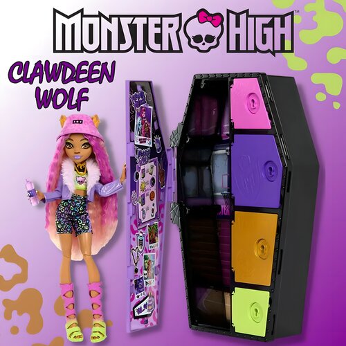 Кукла Монстер Хай Клодин Monster High Clawdeen Wolf Skulltimate Secrets - HKY61-