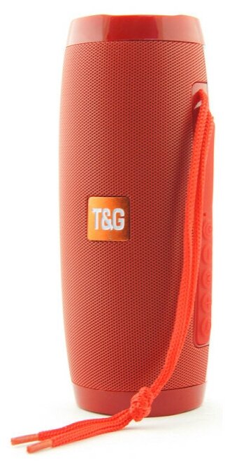 Портативная акустика T&G TG157 CN, 10 Вт, красный