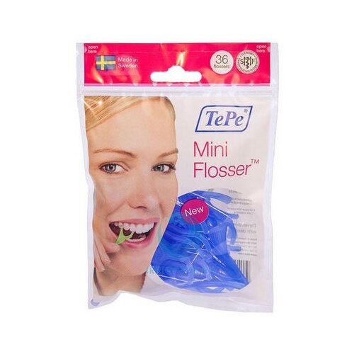 Купить Зубная нить Biorepair с держателем Hand-Held Flosser 36 шт, Полоскание и уход за полостью рта