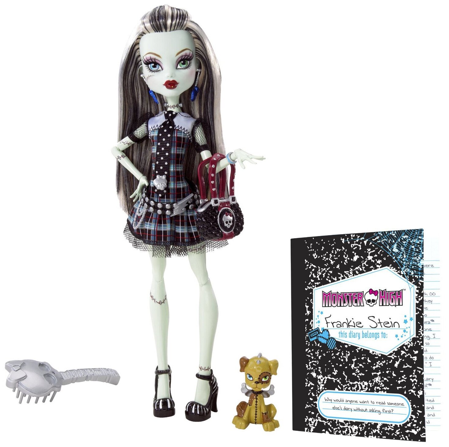 Кукла Монстер Хай Френки Штейн 2012 бейсик, Monster High Basic Frankie Stein