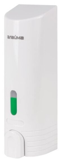 Диспенсер для жидкого мыла Лайма , наливной, 0,38 л, ABS-пластик, белый, 603923