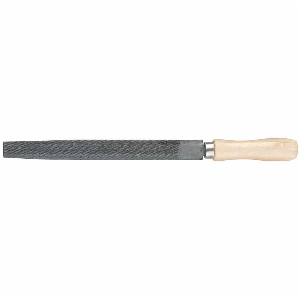 Напильник, 300 мм, полукруглый, деревянная ручка, СИБРТЕХ 16332 - фотография № 5