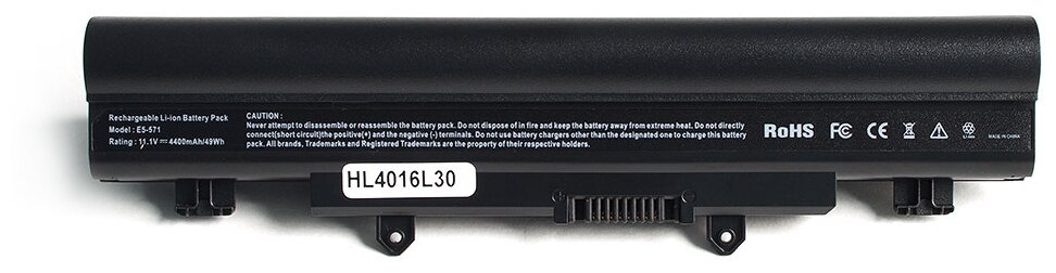Аккумулятор для ноутбука Acer TravelMate P246, Aspire E5-411, V3-472, Extensa 2509 Series. 11.1V 4400mAh PN: AL14A32, KT.00603.008