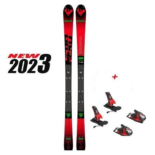 Горные лыжи Rossignol Hero Athlete FIS SL R22 с креплениями SPX 15 Rockerace (2022/2023)