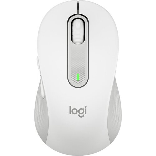 Мышь Logitech M650 белыйсерый оптическая 4000dpi беспроводная BTRadio USB 4but 607900₽
