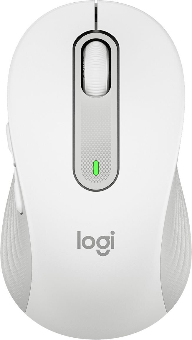 Мышь Logitech M650 белыйсерый оптическая 4000dpi беспроводная BTRadio USB 4but