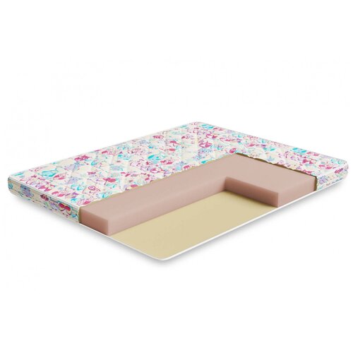 фото Матрас детский stolline здоровый сон-бэмби, белый/голубой/розовый