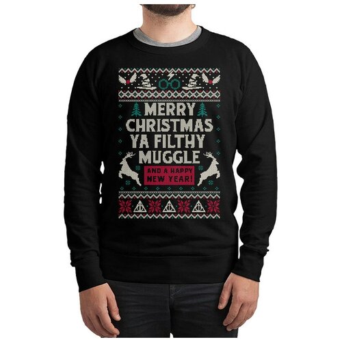 Свитшот DreamShirts Studio, размер L, черный