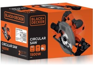 Black & decker CS1550 Circular Saw Black