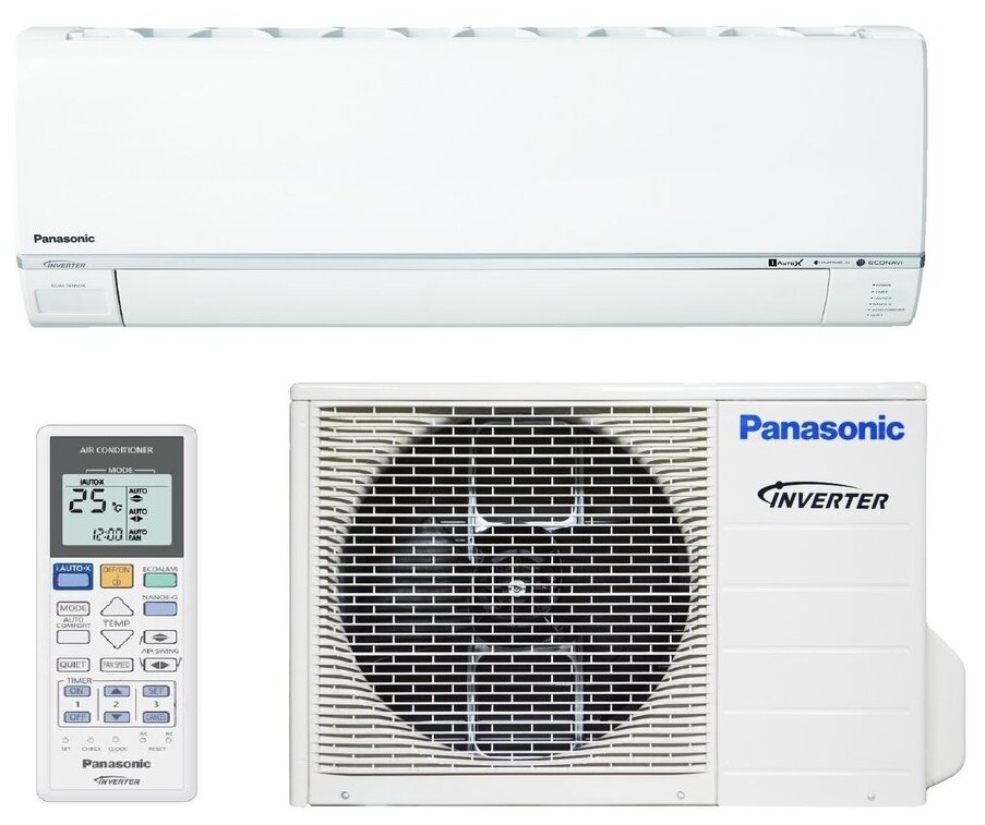 Сплит-система Panasonic CS-E15RKDW / CU-E15RKD, белый